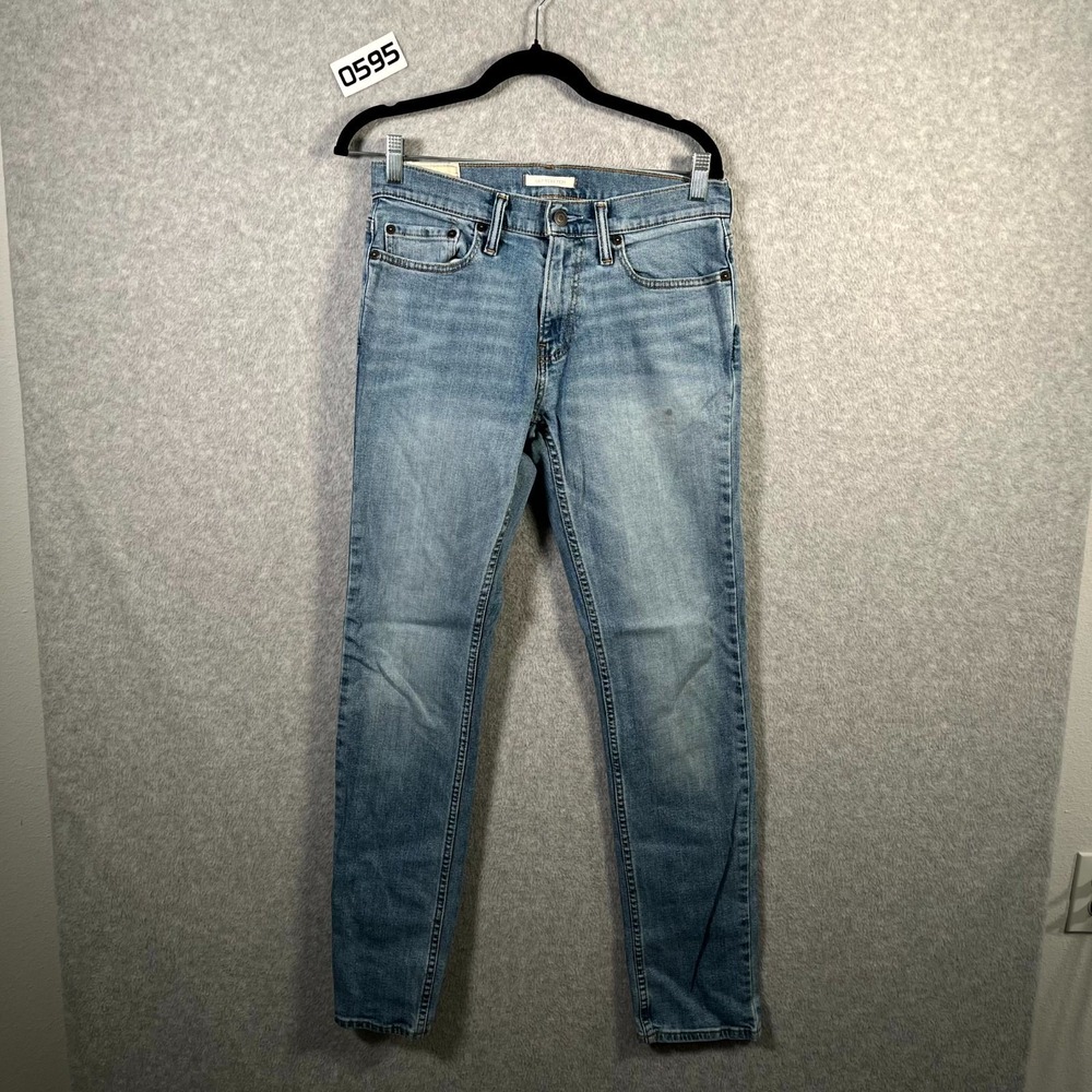 Abercrombie & Fitch Jeans Mens 29x32 Blue Denim Pockets Medium Wash Straight Leg